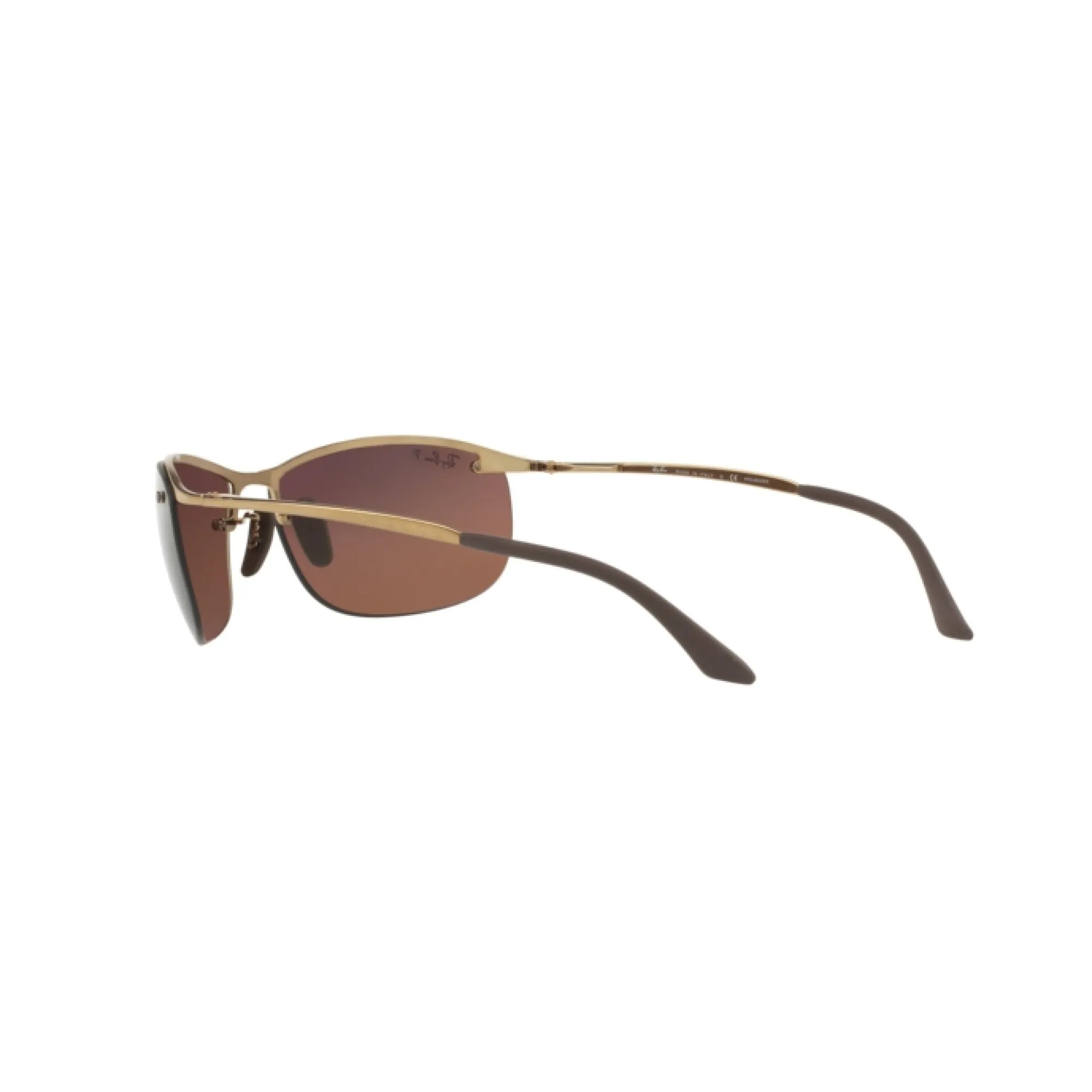   Ray-Ban RB 3542 - 197/6B Marrone Lucido | Occhiale Da Sole Uomo 