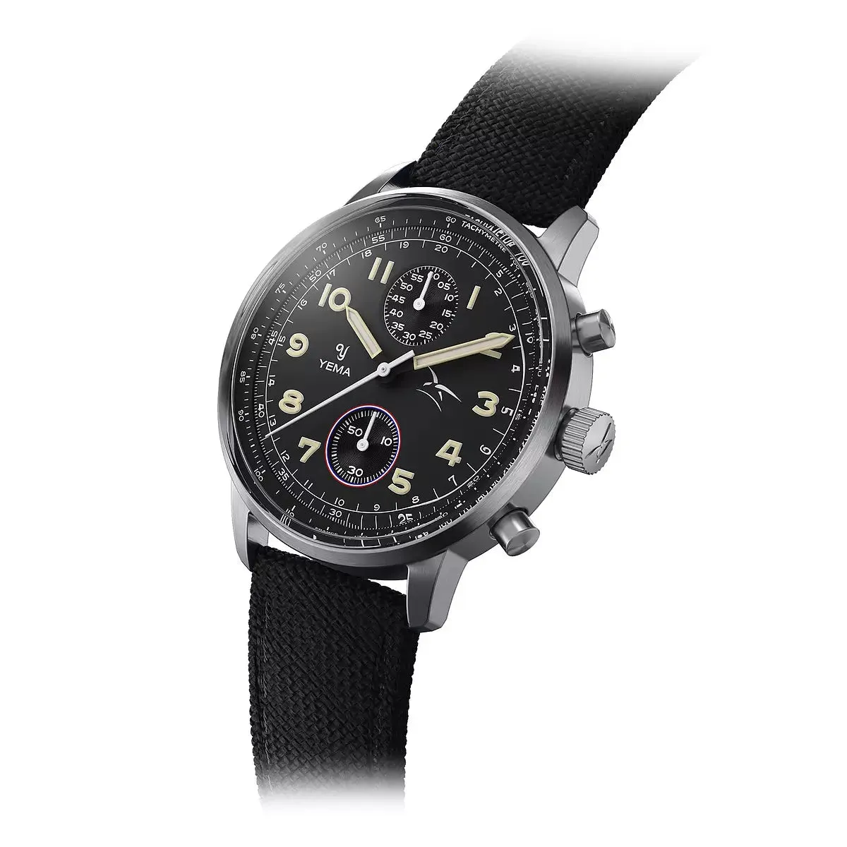 Yema Flygraf Bi-Compax French Air Force Nero YMHF1582AA-AA